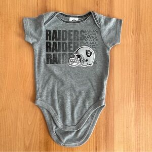 Las Vegas Raiders Baby Onesie 0–3M NFL Team Apparel